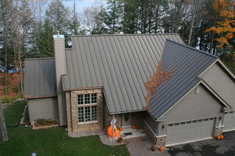 slate gray metal roof